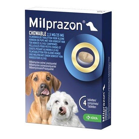 Krka Milprazon Kauwtabletten Ontwormingstabletten Hond