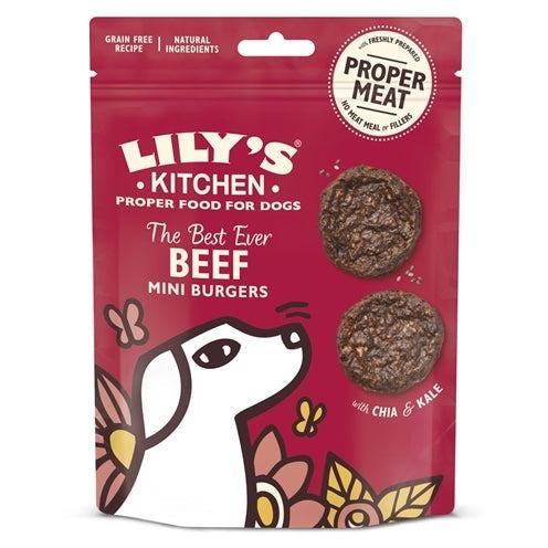 Lily's Kitchen Dog The Best Ever Beef Mini Burgers