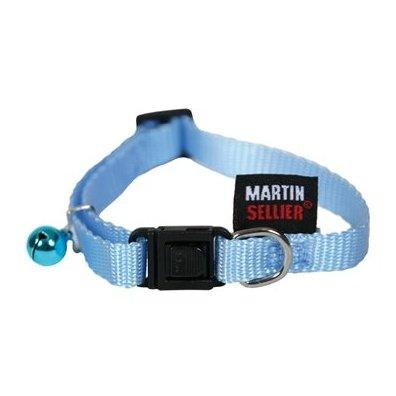 Martin Kattenhalsband Nylon Uni Blauw