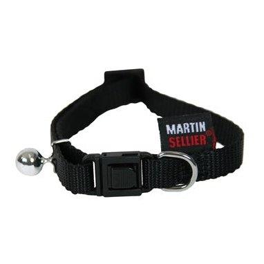 Martin Kattenhalsband Nylon Uni Zwart