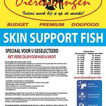 Merkloos Budget Premium Dogfood Skin Support Fish