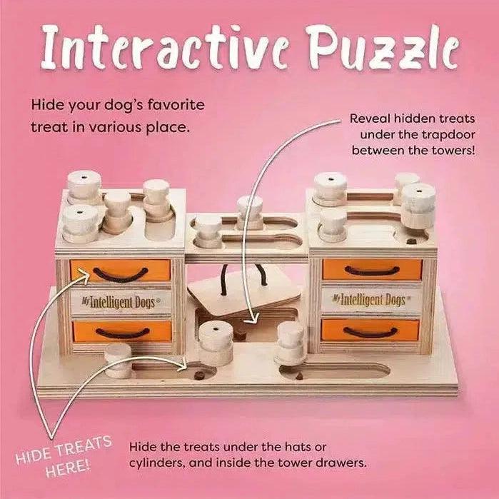 My Intelligent Pets - Two Towers - Hondenpuzzel