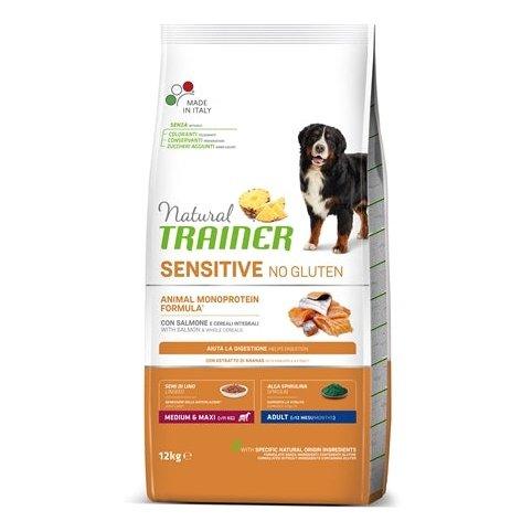 Natural Trainer Dog Adult Medium / Maxi Sensitive Salmon Glutenvrij