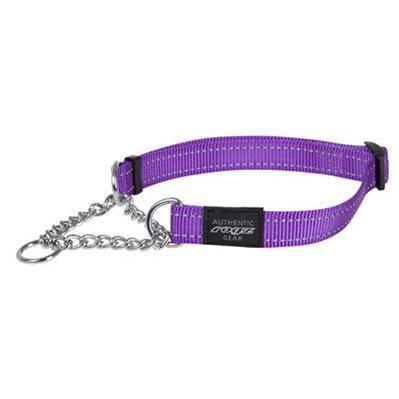 Rogz For Dogs Fanbelt Halfslip Halsband Paars