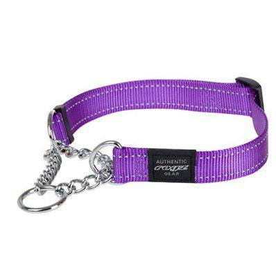 Rogz For Dogs Lumberjack Halfslip Halsband Paars