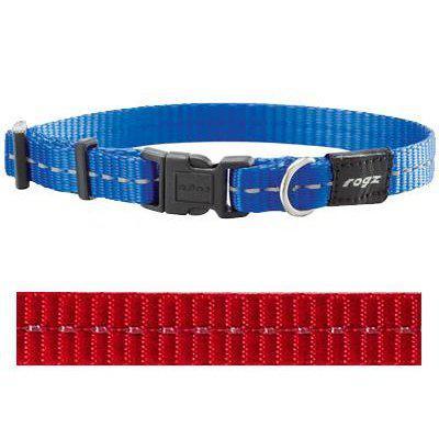 Rogz For Dogs Nitelife Halsband Rood