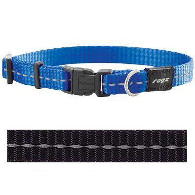 Rogz For Dogs Nitelife Halsband Zwart