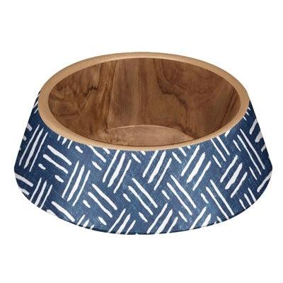 Tarhong Voerbak Hond Oasis Melamine Indigo Blauw