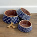 Tarhong Voerbak Hond Oasis Melamine Indigo Blauw