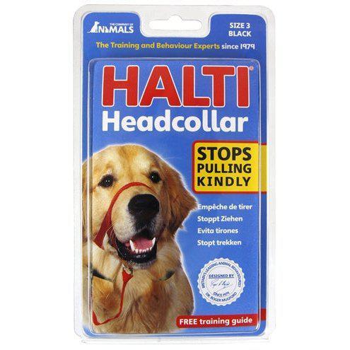 The Company Of Animals Company Of Animals Halti Headcollar Zwart