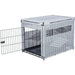 Trixie Bench Homekennel Polyrotan Lichtgrijs