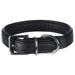 Trixie Halsband Hond Active Comfort Leer Zwart