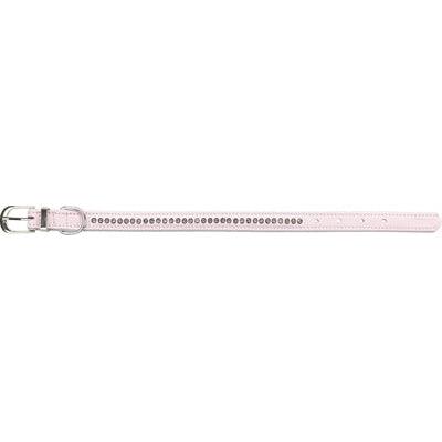 Trixie Halsband Hond Active Comfort Met Strass Steentjes Leer Roze