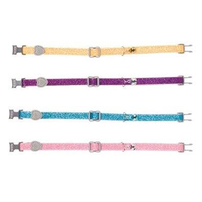 Trixie Halsband Kat Glitter Met Kunststof Sluiting Assorti