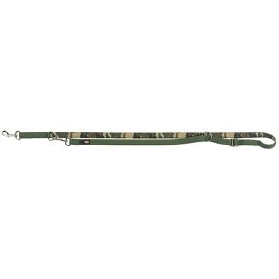 Trixie Hondenriem Premium Neopreen Camouflage Groen