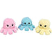 Trixie Octopus Omkeerbaar Pluche Grijs / Geel