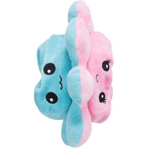 Trixie Octopus Omkeerbaar Pluche Grijs / Geel