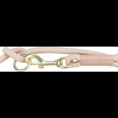 Trixie Soft Rope Hondenriem Verstelbaar Roze / Licht Roze