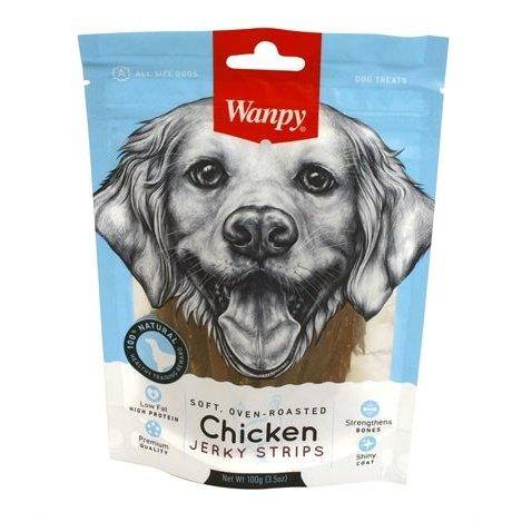 Wanpy Soft Oven-Roasted Chicken Jerky Strips