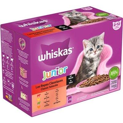 Whiskas Multipack Pouch Junior Classic Selectie Vlees In Saus