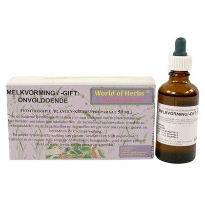 World Of Herbs Fytotherapie Onvoldoende Melkvorming /-Gift