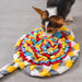 Xatory - Snuffelmat - Lolly Rainbow - 76X40 CM - Snuffelmat - Hondenpuzzel - Honden speelgoed - Intelligentie